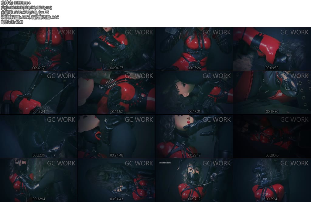 [亚洲绳艺] 禁夜（3）黑暗kig主题 拘禁狂女主人调虐伪娘-丝依依