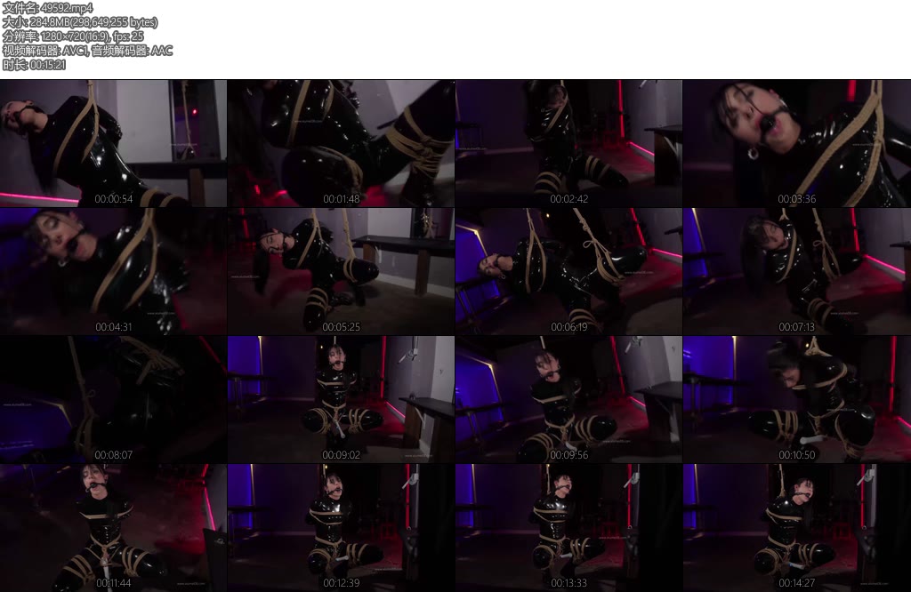 [欧美绳艺] Falls in Love with the Predicament-丝依依