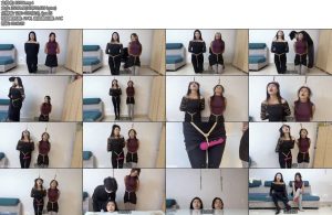 [梦川原创] 处决学院雯雯与灵儿的自愿绞刑处决-丝依依