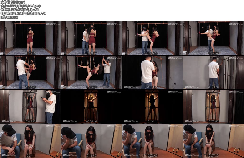 [试炼原创] 小米吊带短裙肉丝吊缚牢笼放置郊狼游戏超长采访-丝依依