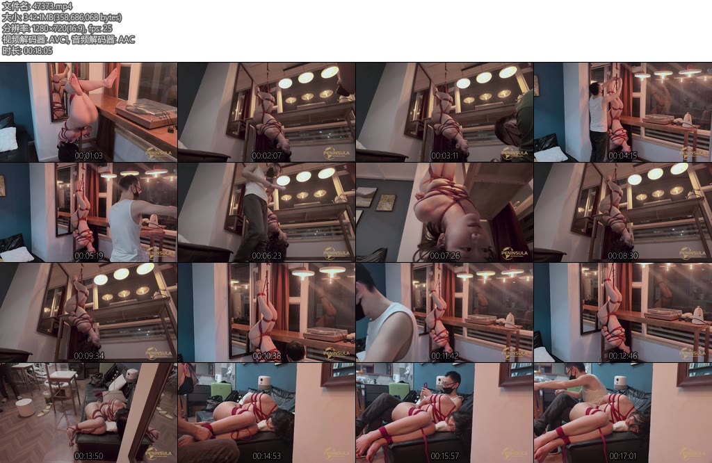 [半岛束艺] 一种诡异的吊姿-丝依依