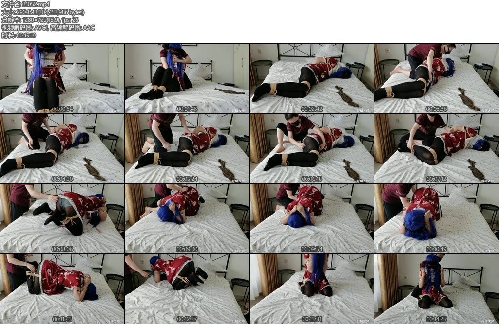 [亚洲绳艺] 阿9的日常 这次是lo娘哦-丝依依