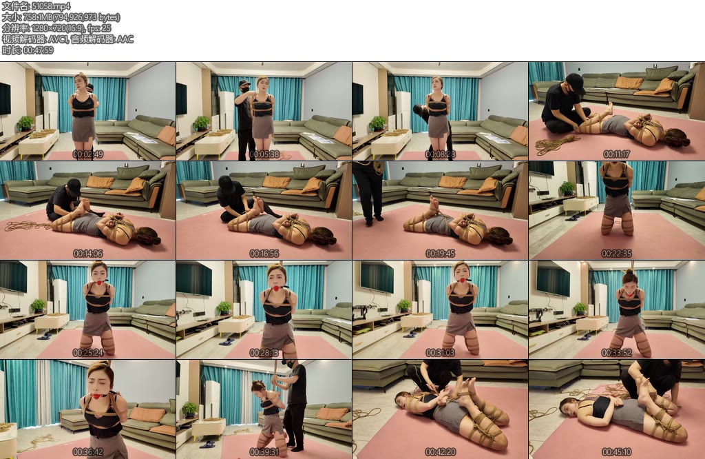 [李大侠] 佳佳m腿立吊-丝依依