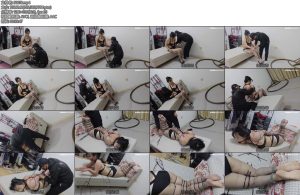 [冰悦原创] 内部作品极致的扎带紧缚内部作品因为拍摄非常不容易非常痛苦-丝依依