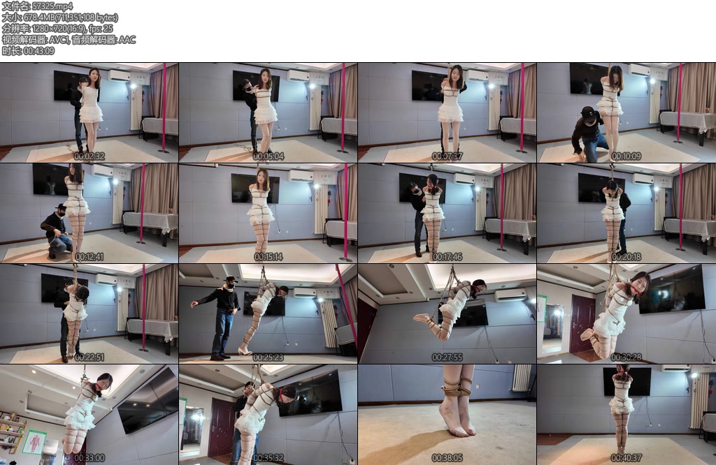 [一绳所爱] 魏灿灿直臂吊缚-丝依依