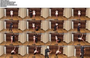 [山鬼原创] 新模特夏可甜美可爱邻家女孩首次体验吊缚最后的感觉居然是太爽了高难度动作可见夏可有多喜欢捆绑-丝依依