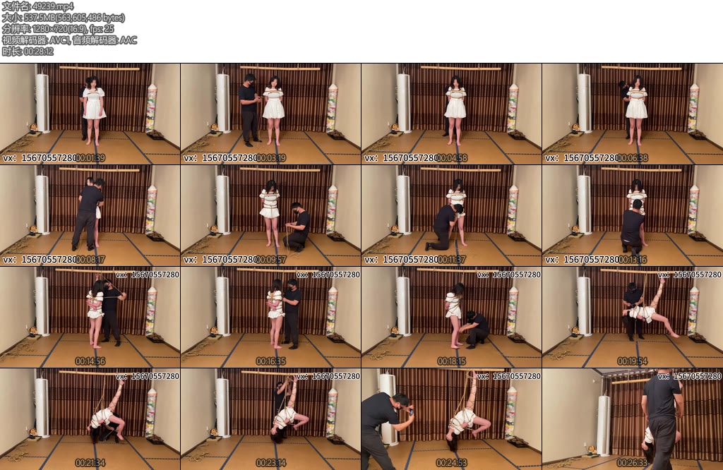 [山鬼原创] 新模特夏可甜美可爱邻家女孩首次体验吊缚最后的感觉居然是太爽了高难度动作可见夏可有多喜欢捆绑-丝依依