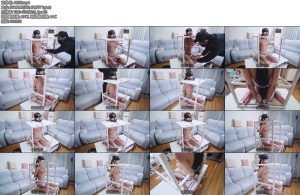 [亚洲绳艺] 拘束桌固定调教震动ru吸TD手铐臂铐-丝依依