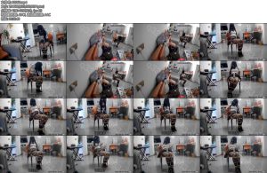 [欢乐谷] 监控画面蒙面大叔把丫丫捆绑放置家中-丝依依