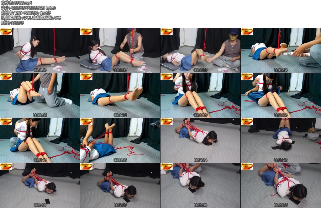 [魅影空间] 绳舞飞扬依依紧缚四马调教发布版美女依依体验肉丝脚玩牌委屈接受TK棒棒振四马调教-丝依依