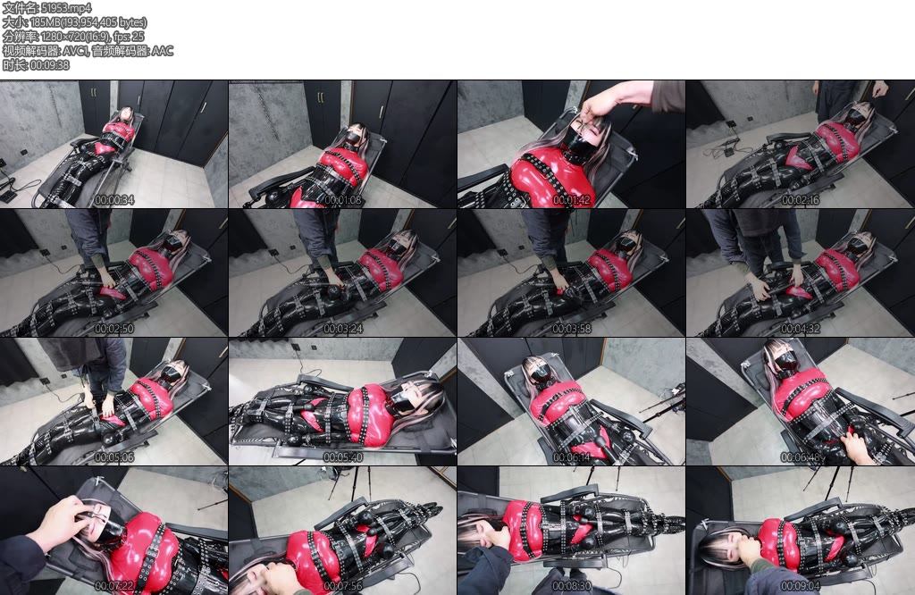 [D-Lemon] ラバーギチギチ拘束電マ責め-丝依依