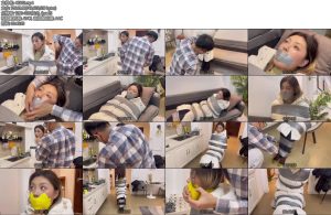 [默示录] 缚艺录小晗定拍厚厚的羽绒服严实地胶带捆绑嘴巴也无法出声只剩下苦苦地挣扎-丝依依