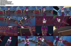 [动画片] 3D拘束卡芙卡被抓到了列车上这次要好好捆绑-丝依依