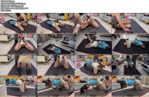 [BJ原创] 北京绳艺 大韩空姐 肉丝高跟折腿缚（2）上身吊起双膝跪地口球堵嘴口水横流呻吟声悦耳-丝依依