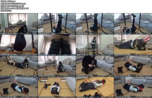 [新月原创] 玉箫剧情片兔兔搜查官的被俘装箱吊脚缚站吊挣脱驷马原味装箱贩卖-丝依依