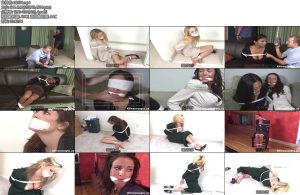 [欧美绳艺] Office Girls Bound-丝依依