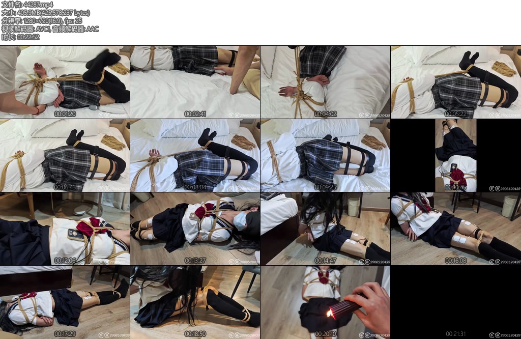 [亚洲绳艺] 乐鱼捆绑调教CD的一天-丝依依