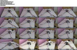 [新月原创] 荷露微剧情COS崩坏流萤梦里梦外一谁家好人做梦会梦到自己被大字绑床带TD动弹不得的-丝依依