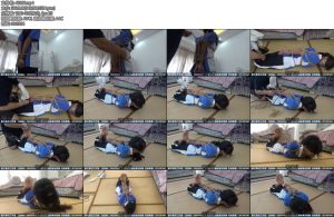 [新月原创] 雨薇微剧情绑架高校女生校服白袜超紧并肘直臂裸足驷马绑脚趾蒙眼封嘴棒棒强G到绝望-丝依依