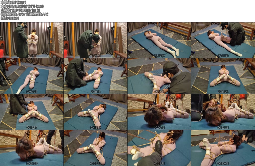 [一绳所爱] 叶晓露后手观音极限驷马-丝依依