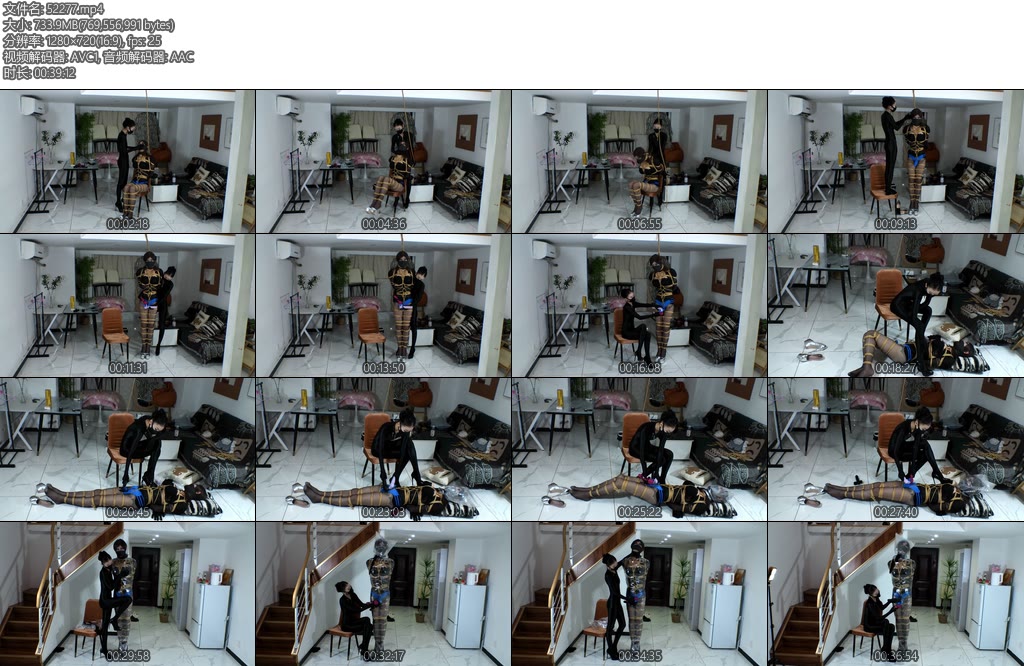 [安安的安] 墨月与安安油亮夜行墨月吃醋大作战16厘米银高超狠按地扭动全包柱缚油亮黑丝全身紧缚狂榨39分钟纯纯干货胶带严密封嘴榨到最后完全虚脱挣扎的力气都没有了-丝依依