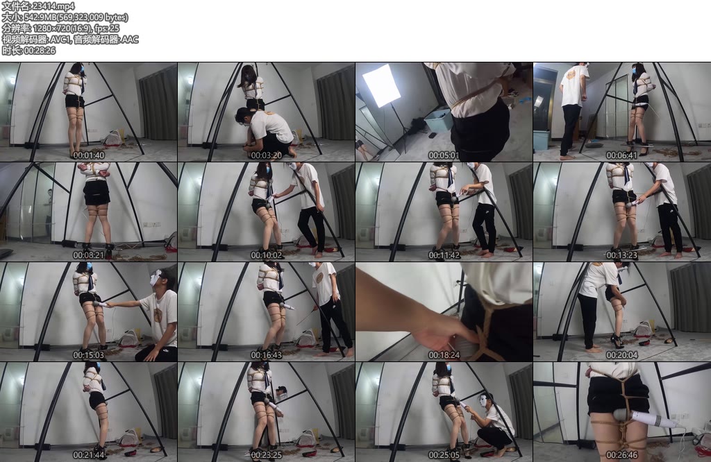 [面具原创] 面具男 伪娘小M体验羞耻开腿半吊倒数榨汁游戏-丝依依