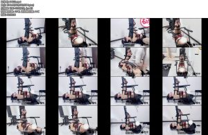 [缚心室] House of gord复刻将175黑丝女神制作成人体家具椅扭着屁股哀求郊狼炮机AV棒刺激被玩到失禁全程对话交流-丝依依