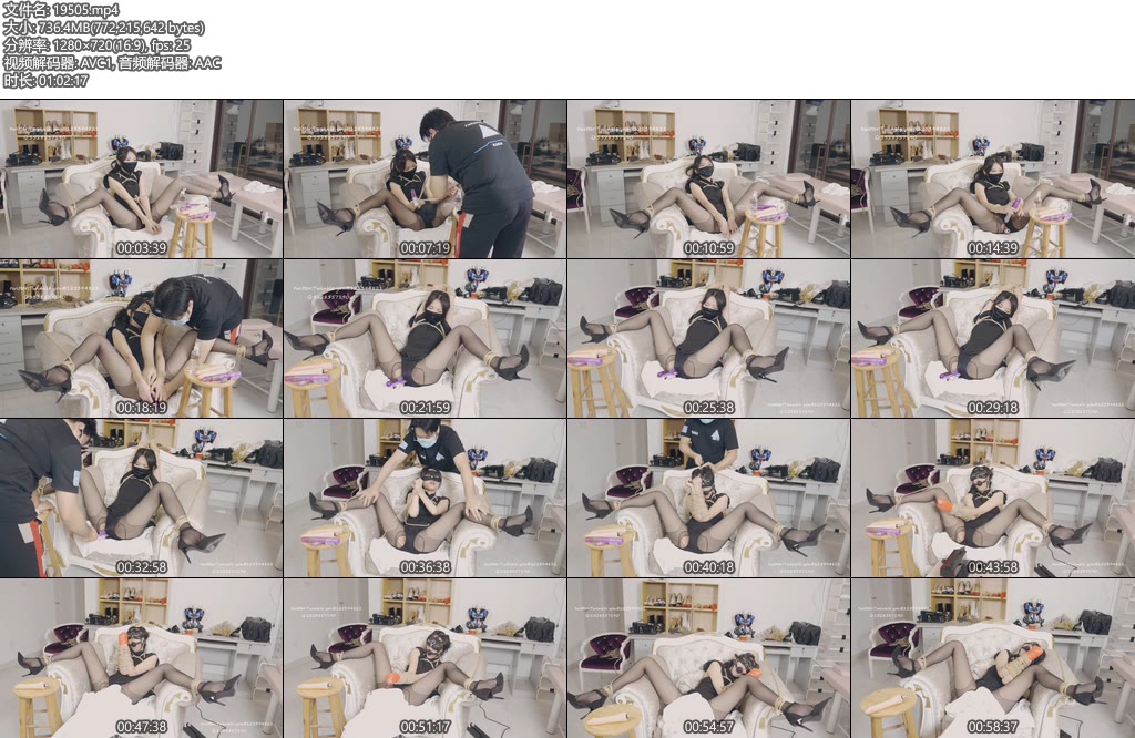 [绿帽学院] 开始鼻钩试试，妹子自己差入 鼻钩+5CM口球+高速PJ-丝依依