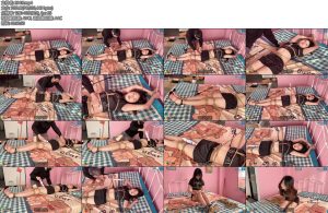 [xiao素素] 小美女青青短裙制服拍打TK-丝依依