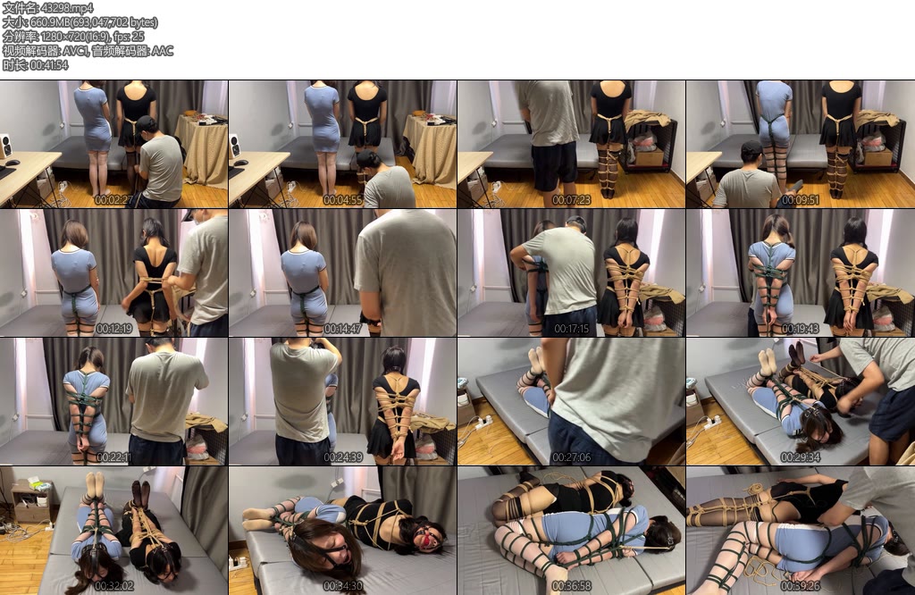 [WN原创] 大活超紧双妹暴杀驷马马具口球堵嘴忍到极限生无可恋实在扛不住了-丝依依