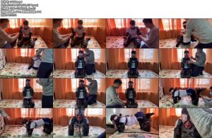 [WN原创] 翘臀人行犬完美训练马具口球鼻钩牵引sp小姐姐身材超好-丝依依