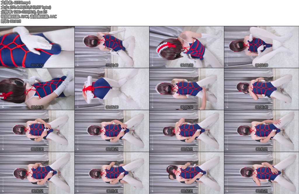 [CD伪娘] 男娘死库水白丝贞操锁-丝依依