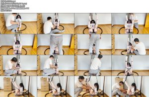 [WN原创] 超紧达摩吊缚 非常无助的挣扎-丝依依