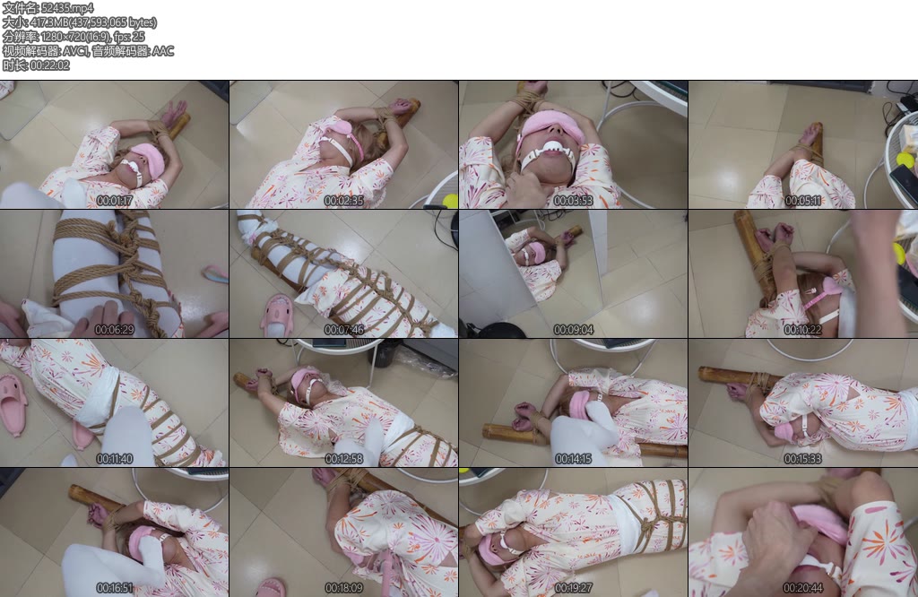 [灵绳原创] 小男娘桃汐被紧密地绑在竹竿上第一人称用白丝玉足挠痒调教让她一次闻个够-丝依依