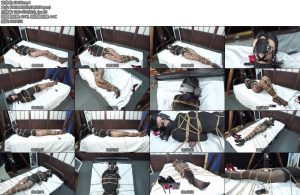 [试炼原创] 倩倩放置捆绑严密床缚郊狼电击折磨-丝依依