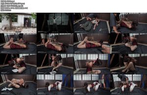 [试炼原创] 剧情大三女孩小雅打车去见男友被网约车司机迷倒带走紧缚玩弄驷马团缚人形犬-丝依依