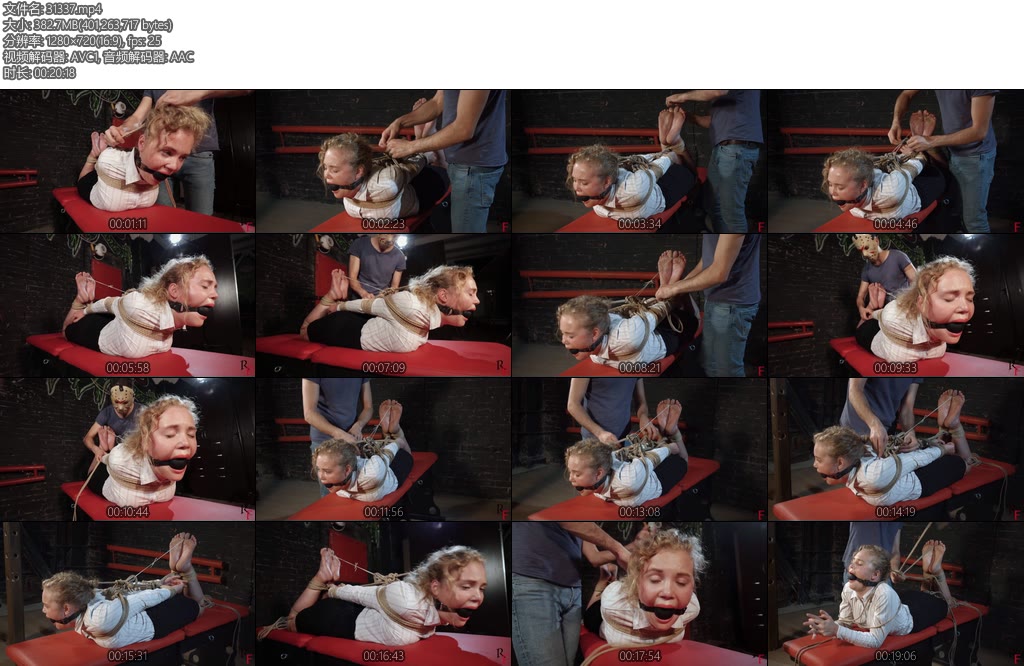 [RF原创] Vanda likes to be hard hogtied and ballged-丝依依