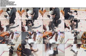 [一颗露露子] 黑丝捆绑蒙眼堵嘴放置爱夜狂飙榨精龟责玩弄半吊固定道具折磨三次高C-丝依依