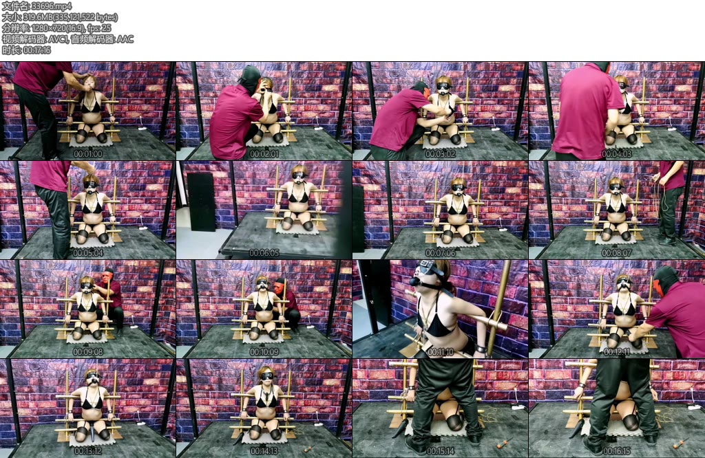 [飞天原创] 一种强制骚奴深喉的理想拘束架-丝依依