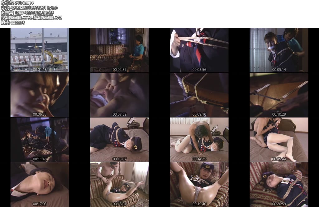 [亚洲绳艺] 美丽的空姐被劫持的肉体-丝依依