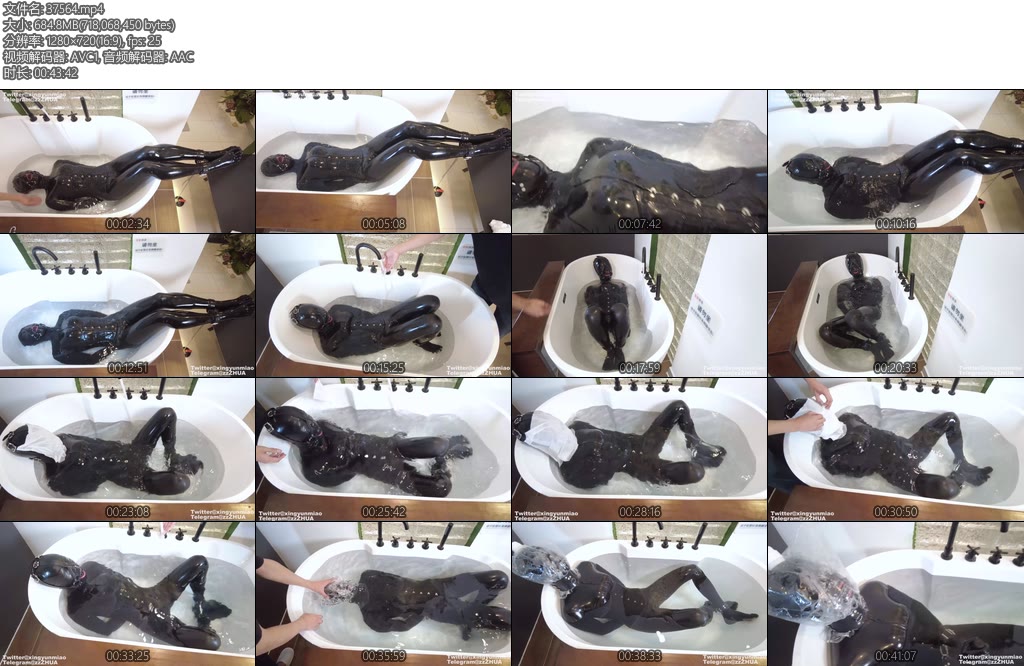 [鹿角与猫爪] 运动健身完毕后的泡澡水刑play运动完最舒服的是什么当然是泡澡啦各种意义上的舒服-丝依依