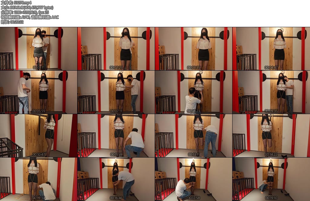 [意之窗] 新人模特花花初体验绳-丝依依