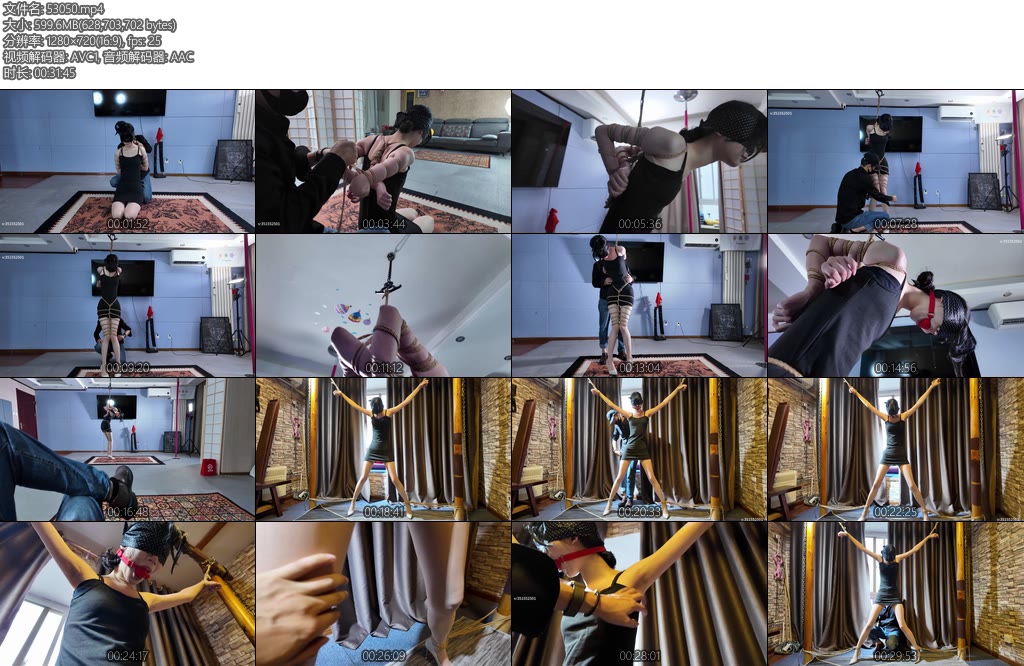 [一绳所爱] 窈窕女孩郑芊TK挠痒-丝依依