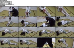 [新月原创] 荷露女子大学生JK白丝8字铐蝴蝶铐的挣脱游戏-丝依依