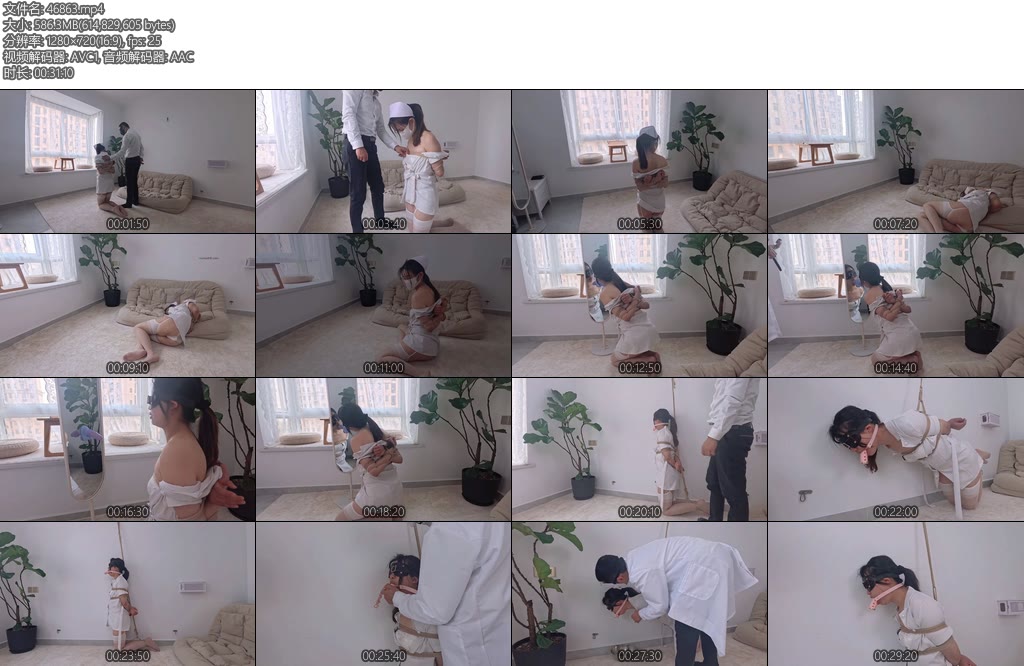 [Raymond] 原创少妇护士的特殊岗位第二集不合格的服务带来的惩罚-丝依依