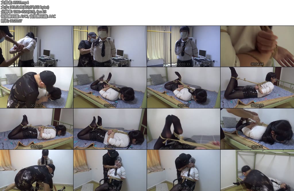 [新月原创] 玉箫剧情片定拍被嘎的搜查官被自己人出卖驷马监禁等死最后被玩弄被嘎-丝依依