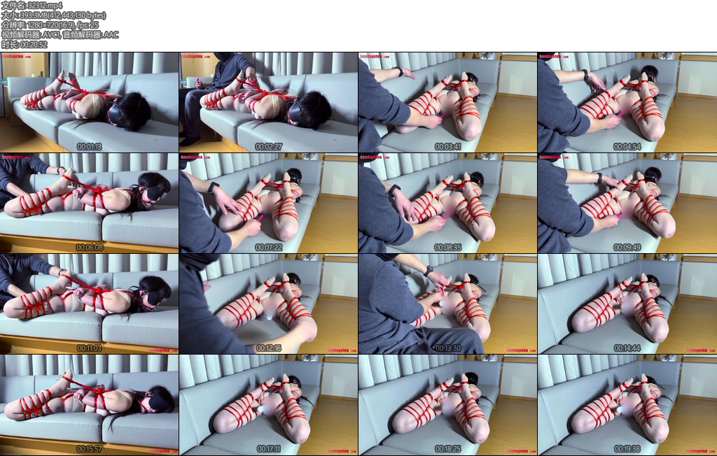 [绳精病] 不听话的女友被紧缚调校洞洞塞满惩罚强忍潮水几乎崩溃-丝依依