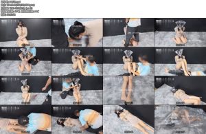 [贝贝熊] 御姐贝贝拒绝变态粉丝的要求特殊服务后恼羞成怒的变态粉丝没打算放过贝贝决定要把贝贝闷死后满足自己！报复贝贝20塑料袋闷死冰恋真空袋打包-丝依依