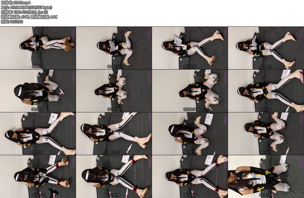 [弑天屠] 性感白丝修女cos-丝依依