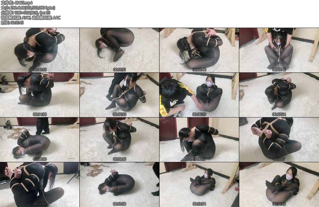 [朱雀雀] SY海老缚黑丝-丝依依